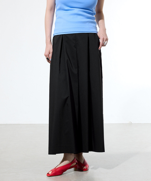 IENA(イエナ)の「《一部店舗限定》ウォッシャブルタックキュロットパンツ(その他パンツ・レディース・チャコールグレー/ブラック・36/38)」の11枚目の写真