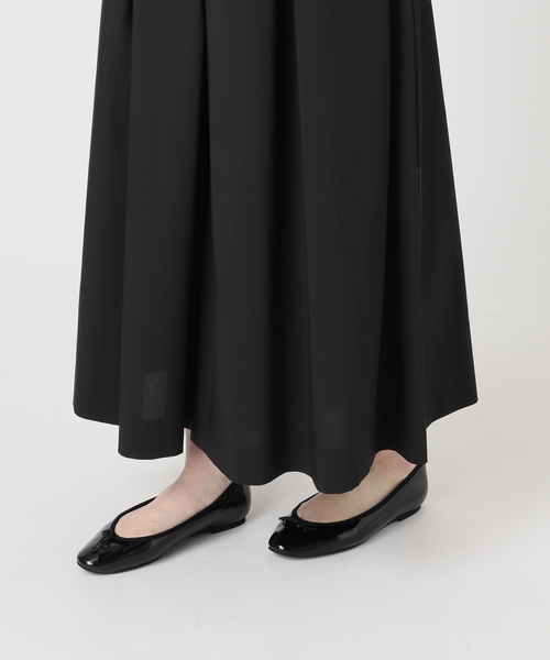 IENA(イエナ)の「《一部店舗限定》ウォッシャブルタックキュロットパンツ(その他パンツ・レディース・チャコールグレー/ブラック・36/38)」の3枚目の写真