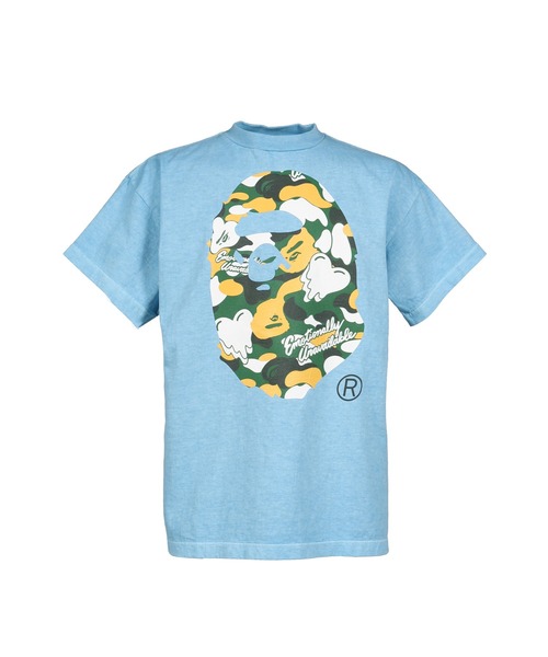EMOTIONALLY UNAVAILABLE(エモーショナリー アンアベイラブル)の「EU APE S/S TEE(Tシャツ/カットソー・メンズ・ブルー/ブラック/アイボリー・MEDIUM/SMALL/X-SMALL/LARGE)」の1枚目の写真