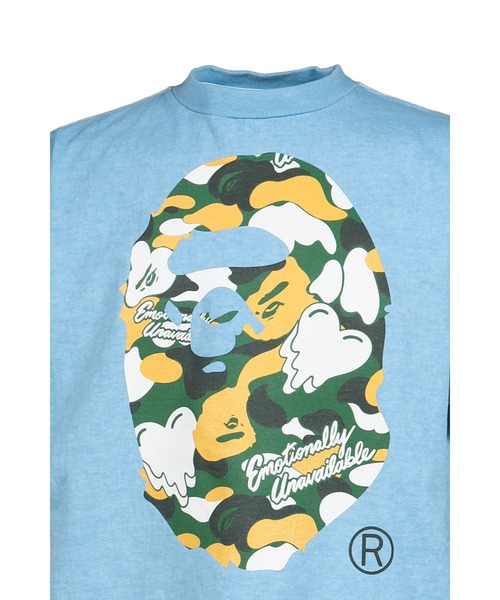 EMOTIONALLY UNAVAILABLE(エモーショナリー アンアベイラブル)の「EU APE S/S TEE(Tシャツ/カットソー・メンズ・ブルー/ブラック/アイボリー・MEDIUM/SMALL/X-SMALL/LARGE)」の12枚目の写真