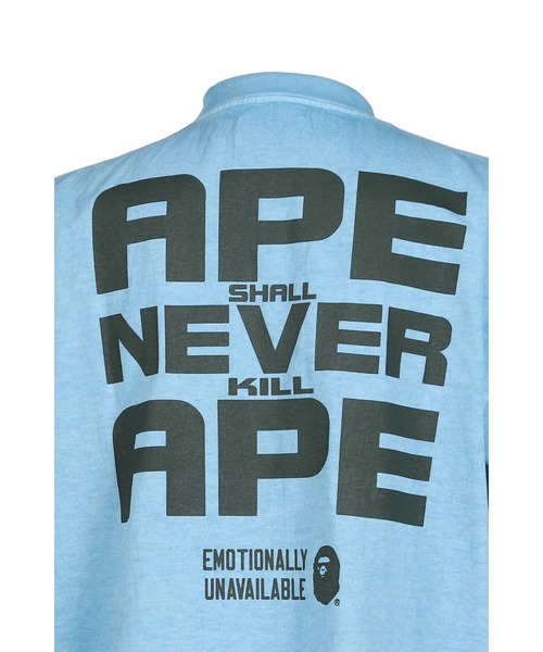 EMOTIONALLY UNAVAILABLE(エモーショナリー アンアベイラブル)の「EU APE S/S TEE(Tシャツ/カットソー・メンズ・ブルー/ブラック/アイボリー・MEDIUM/SMALL/X-SMALL/LARGE)」の13枚目の写真