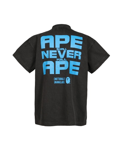 EMOTIONALLY UNAVAILABLE(エモーショナリー アンアベイラブル)の「EU APE S/S TEE(Tシャツ/カットソー・メンズ・ブルー/ブラック/アイボリー・MEDIUM/SMALL/X-SMALL/LARGE)」の4枚目の写真