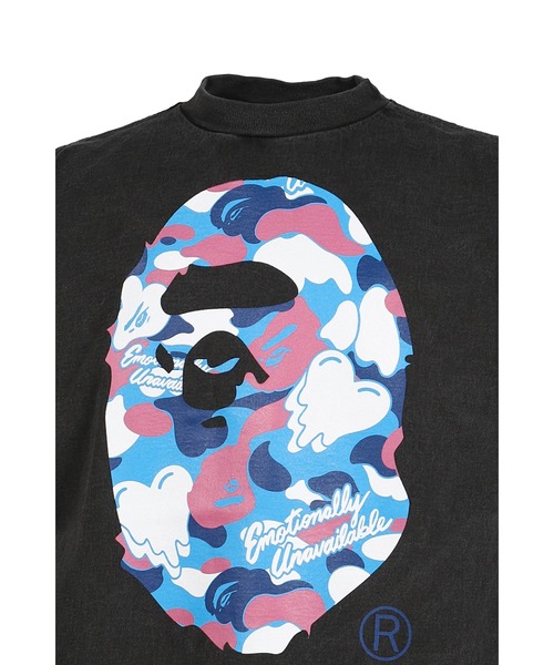EMOTIONALLY UNAVAILABLE(エモーショナリー アンアベイラブル)の「EU APE S/S TEE(Tシャツ/カットソー・メンズ・ブルー/ブラック/アイボリー・MEDIUM/SMALL/X-SMALL/LARGE)」の6枚目の写真