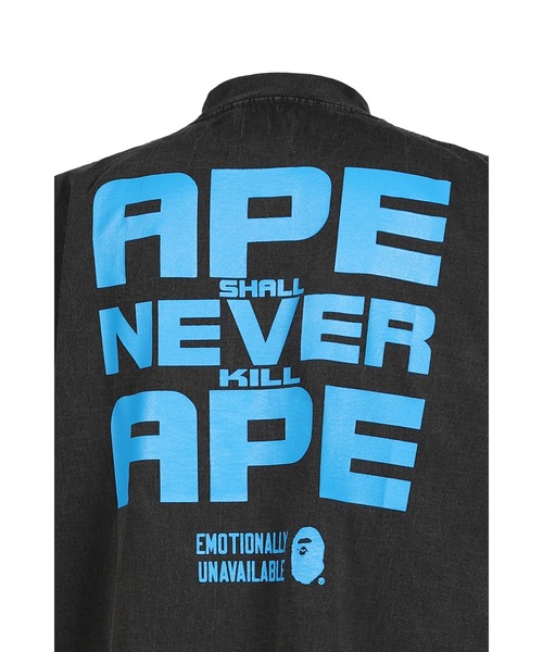 EMOTIONALLY UNAVAILABLE(エモーショナリー アンアベイラブル)の「EU APE S/S TEE(Tシャツ/カットソー・メンズ・ブルー/ブラック/アイボリー・MEDIUM/SMALL/X-SMALL/LARGE)」の7枚目の写真