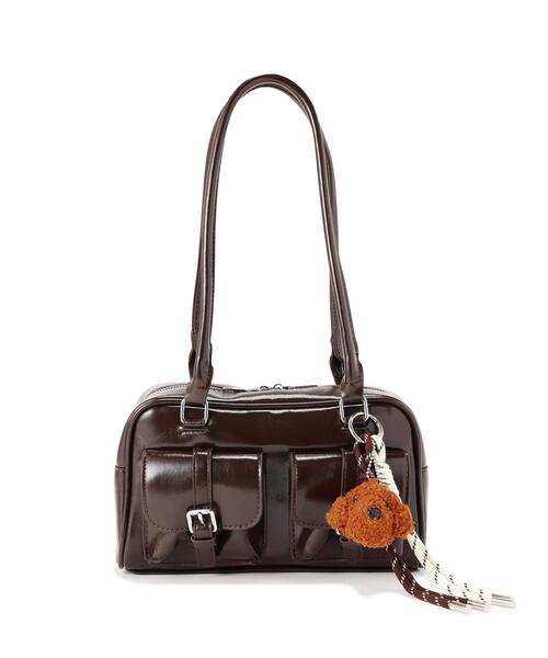 Torenia(トレニア)の「Torenia/トレニア/Kyering Leather Bag(トートバッグ・レディース・ブラウン/ブラック・F)」の2枚目の写真