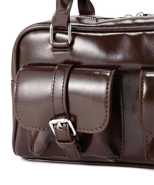 Torenia(トレニア)の「Torenia/トレニア/Kyering Leather Bag(トートバッグ・レディース・ブラウン/ブラック・F)」の6枚目の写真