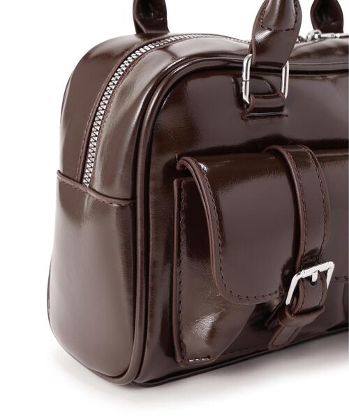 Torenia(トレニア)の「Torenia/トレニア/Kyering Leather Bag(トートバッグ・レディース・ブラウン/ブラック・F)」の5枚目の写真