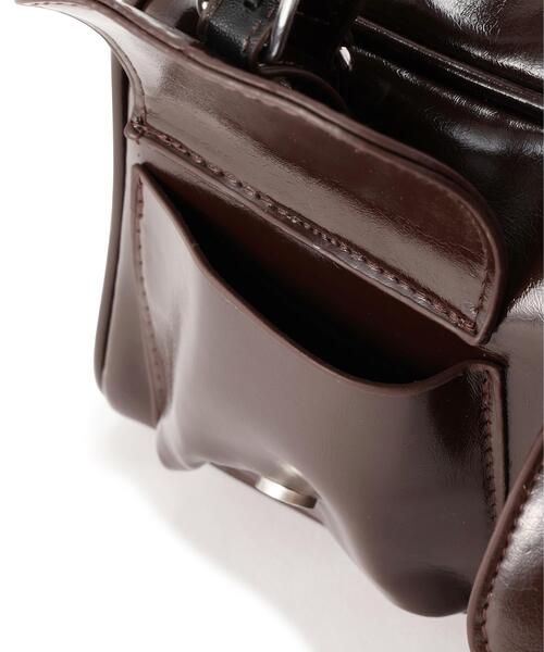 Torenia(トレニア)の「Torenia/トレニア/Kyering Leather Bag(トートバッグ・レディース・ブラウン/ブラック・F)」の4枚目の写真