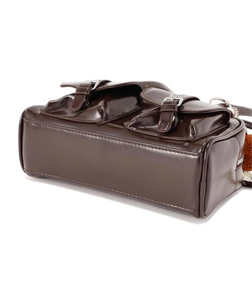 Torenia(トレニア)の「Torenia/トレニア/Kyering Leather Bag(トートバッグ・レディース・ブラウン/ブラック・F)」の12枚目の写真
