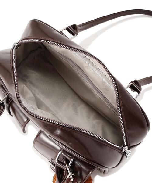 Torenia(トレニア)の「Torenia/トレニア/Kyering Leather Bag(トートバッグ・レディース・ブラウン/ブラック・F)」の11枚目の写真