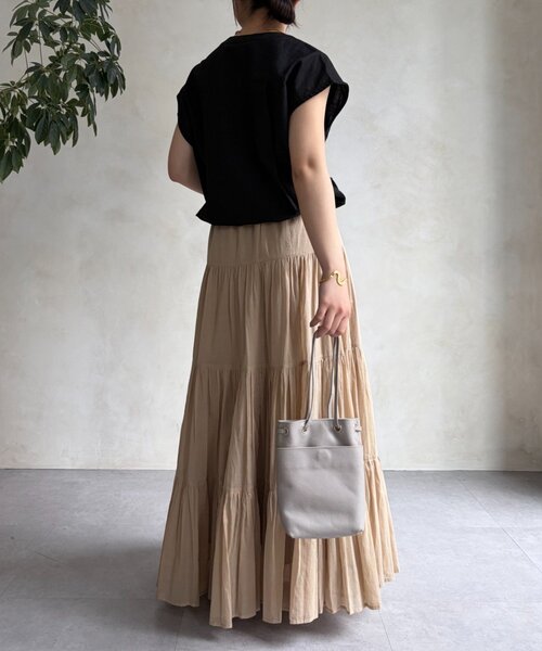 Jena espace merveilleux(ジェナ エスパスメルヴェイユ)の「【PalinkA/パリンカ】サファリフレンチシャツ(シャツ/ブラウス・レディース・キャメル/ブラック/アイボリー・FREE)」の20枚目の写真