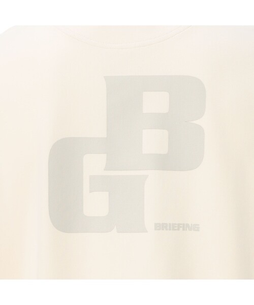 BRIEFING(ブリーフィング)の「【BRIEFING GOLF/ブリーフィングゴルフ】MEN’S BACK BG LOGO HIGHNECK RF(Tシャツ/カットソー・メンズ・グリーン系その他2/アイボリー/ブラック・L/M)」の6枚目の写真