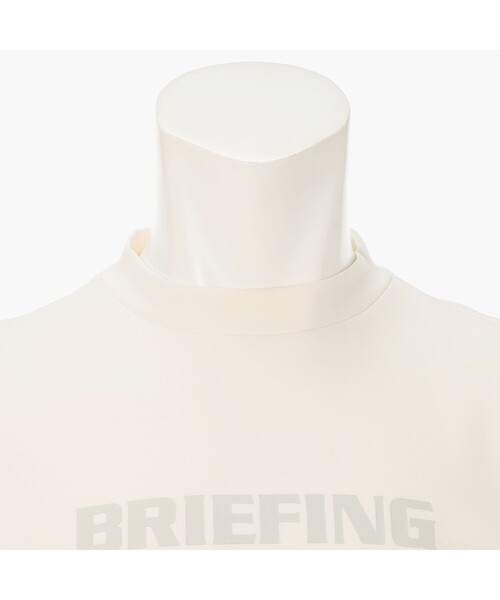 BRIEFING(ブリーフィング)の「【BRIEFING GOLF/ブリーフィングゴルフ】MEN’S BACK BG LOGO HIGHNECK RF(Tシャツ/カットソー・メンズ・グリーン系その他2/アイボリー/ブラック・L/M)」の7枚目の写真