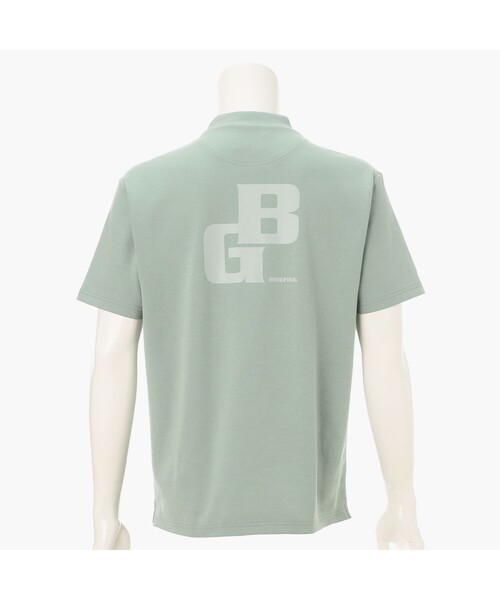 BRIEFING(ブリーフィング)の「【BRIEFING GOLF/ブリーフィングゴルフ】MEN’S BACK BG LOGO HIGHNECK RF(Tシャツ/カットソー・メンズ・グリーン系その他2/アイボリー/ブラック・L/M)」の13枚目の写真