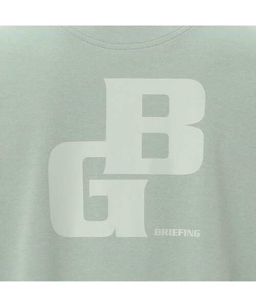 BRIEFING(ブリーフィング)の「【BRIEFING GOLF/ブリーフィングゴルフ】MEN’S BACK BG LOGO HIGHNECK RF(Tシャツ/カットソー・メンズ・グリーン系その他2/アイボリー/ブラック・L/M)」の14枚目の写真