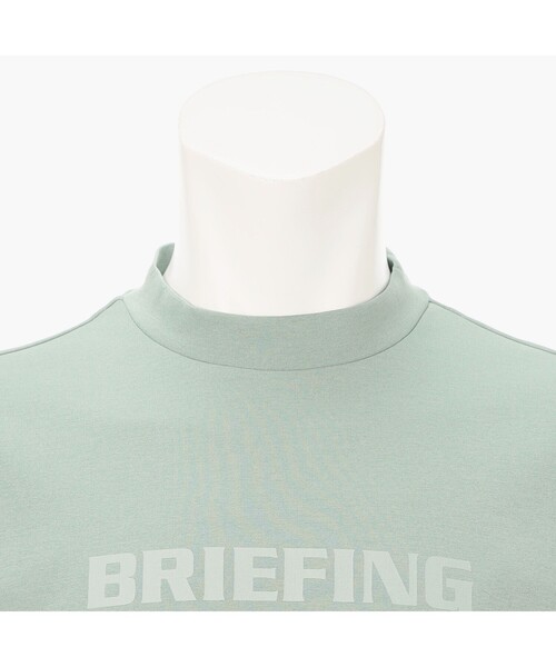BRIEFING(ブリーフィング)の「【BRIEFING GOLF/ブリーフィングゴルフ】MEN’S BACK BG LOGO HIGHNECK RF(Tシャツ/カットソー・メンズ・グリーン系その他2/アイボリー/ブラック・L/M)」の15枚目の写真