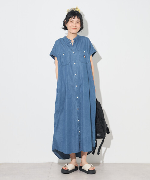セール】RED KAP/レッドキャップ リヨセルデニム フレンチスリーブ