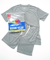 THE MILES（ザ マイルズ）の「"05"≪FRUIT OF THE LOOM≫2点セット パイル ルームウェア(半袖Tシャツ+ショートパンツ)（ルームウェア/パジャマ）」