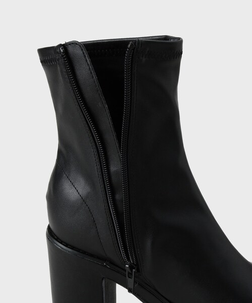 cs T&P（シーエスティーアンドピー）の「厚底シンプルブーツ（ブーツ・レディース・ブラック/ブラック系・M/S/L/LL）」の12枚目の写真