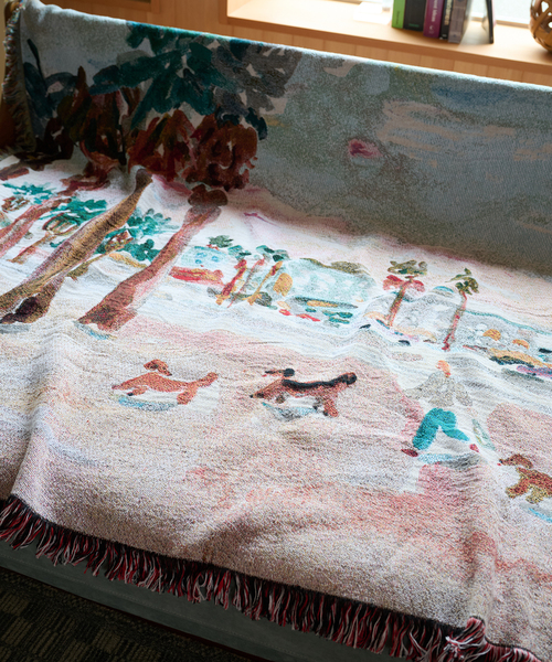 journal standard Furniture (ジャーナルスタンダードファニチャー)の「【ヒラノトシユキ】JSF別注 JQ THROW スローケット(ブランケット・レディース・その他・FREE)」の4枚目の写真