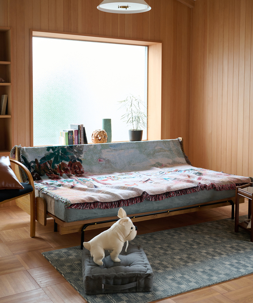 journal standard Furniture (ジャーナルスタンダードファニチャー)の「【ヒラノトシユキ】JSF別注 JQ THROW スローケット(ブランケット・レディース・その他・FREE)」の3枚目の写真