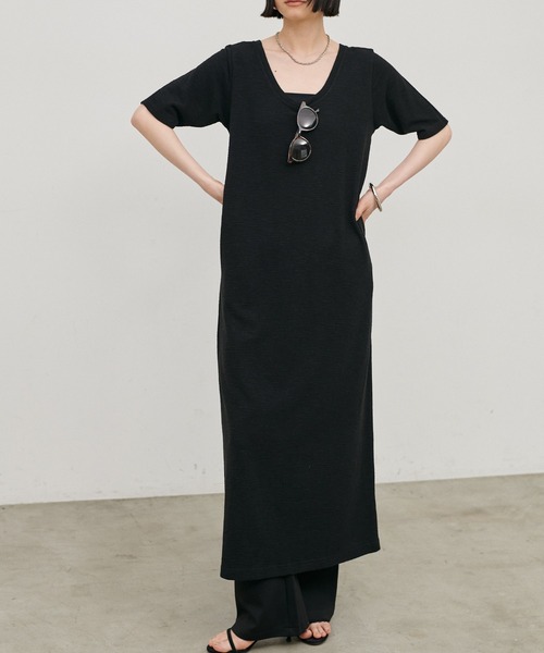 LARUTA（ラルータ）の「【LARUTA】2WAYハーフスリーブカットワンピース（ワンピース・レディース・アイボリー/モカ/ブラック・LARGE/MEDIUM）」の19枚目の写真