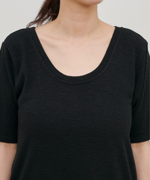 LARUTA（ラルータ）の「【LARUTA】2WAYハーフスリーブカットワンピース（ワンピース・レディース・アイボリー/モカ/ブラック・LARGE/MEDIUM）」の7枚目の写真