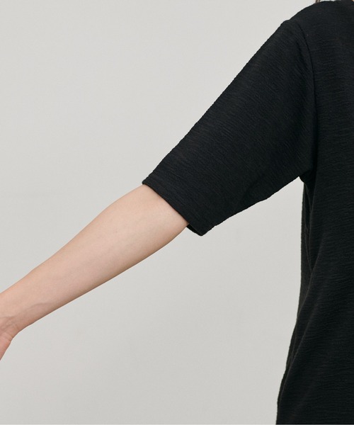 LARUTA（ラルータ）の「【LARUTA】2WAYハーフスリーブカットワンピース（ワンピース・レディース・アイボリー/モカ/ブラック・LARGE/MEDIUM）」の8枚目の写真