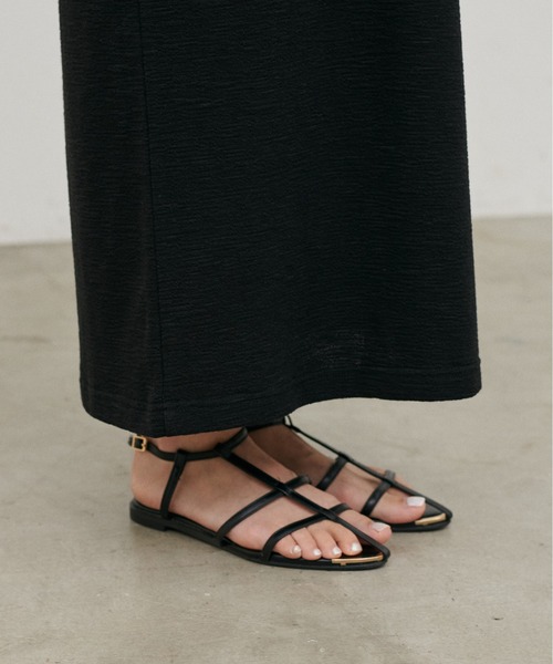 LARUTA（ラルータ）の「【LARUTA】2WAYハーフスリーブカットワンピース（ワンピース・レディース・アイボリー/モカ/ブラック・LARGE/MEDIUM）」の10枚目の写真