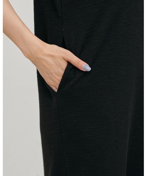 LARUTA（ラルータ）の「【LARUTA】2WAYハーフスリーブカットワンピース（ワンピース・レディース・アイボリー/モカ/ブラック・LARGE/MEDIUM）」の9枚目の写真