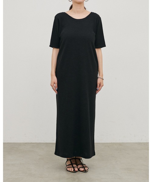 LARUTA（ラルータ）の「【LARUTA】2WAYハーフスリーブカットワンピース（ワンピース・レディース・アイボリー/モカ/ブラック・LARGE/MEDIUM）」の11枚目の写真