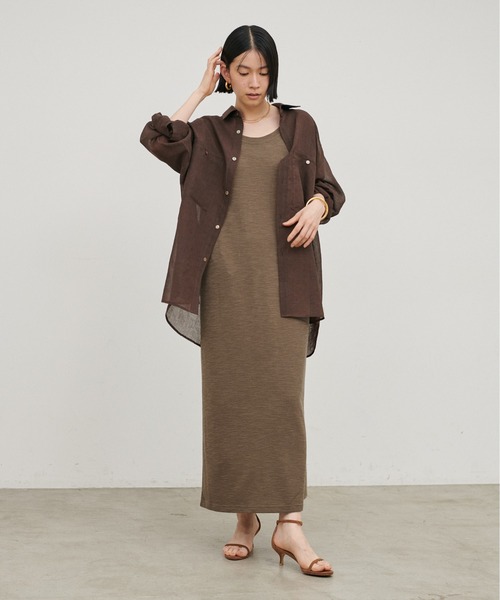 LARUTA（ラルータ）の「【LARUTA】2WAYハーフスリーブカットワンピース（ワンピース・レディース・アイボリー/モカ/ブラック・LARGE/MEDIUM）」の15枚目の写真
