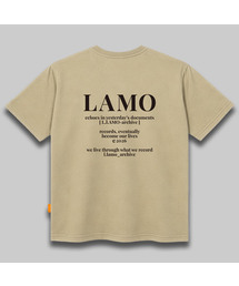 LAMOアーカイブ 半袖Tシャツ 男女共用 ビッグサイズ