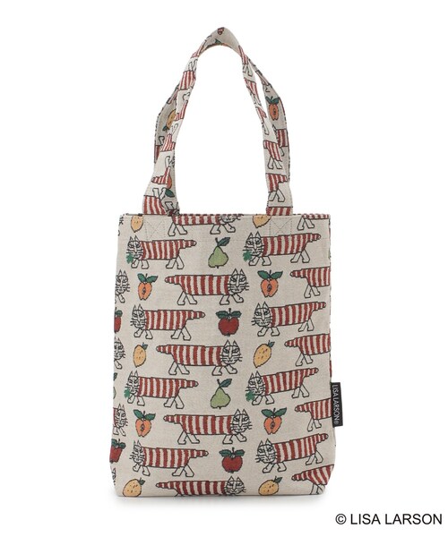 one'sterrace(ワンズテラス)の「【A4可】LISA LARSON リサ・ラーソン A4トート 26AW(トートバッグ・レディース・レッド系9/グリーン系その他6・99)」の5枚目の写真