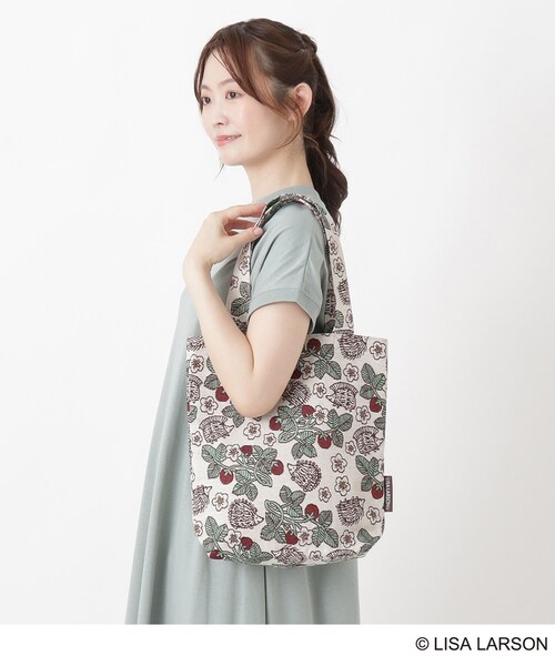 one'sterrace(ワンズテラス)の「【A4可】LISA LARSON リサ・ラーソン A4トート 26AW(トートバッグ・レディース・レッド系9/グリーン系その他6・99)」の10枚目の写真