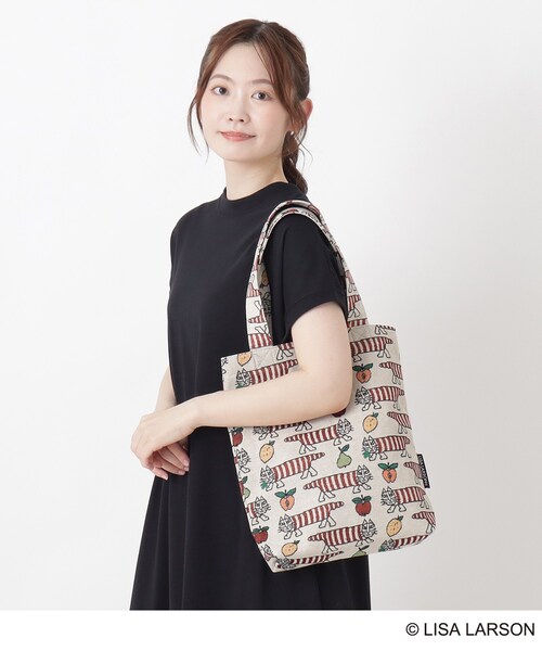 one'sterrace(ワンズテラス)の「【A4可】LISA LARSON リサ・ラーソン A4トート 26AW(トートバッグ・レディース・レッド系9/グリーン系その他6・99)」の12枚目の写真