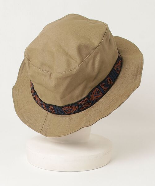 KAVU(カブー)の「【MADE IN USA】KAVU/カブー ORGANIC STRAP BUCKET/オーガニックストラップバケット(ハット・メンズ・カーキ/オフホワイト・SMALL/LARGE)」の6枚目の写真