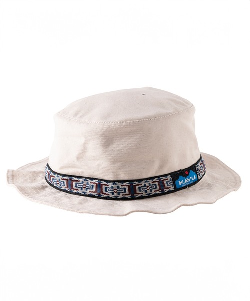 KAVU(カブー)の「【MADE IN USA】KAVU/カブー ORGANIC STRAP BUCKET/オーガニックストラップバケット(ハット・メンズ・カーキ/オフホワイト・SMALL/LARGE)」の5枚目の写真