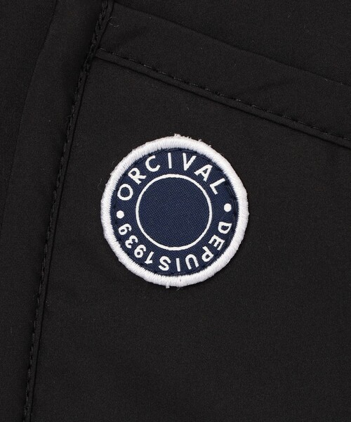 ORCIVAL(オーシバル)の「ORCIVAL / スタンドカラーブルゾン(ブルゾン・レディース・ベージュ/ブラック・1)」の6枚目の写真