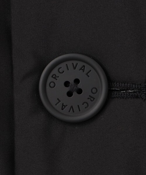 ORCIVAL(オーシバル)の「ORCIVAL / スタンドカラーブルゾン(ブルゾン・レディース・ベージュ/ブラック・1)」の7枚目の写真