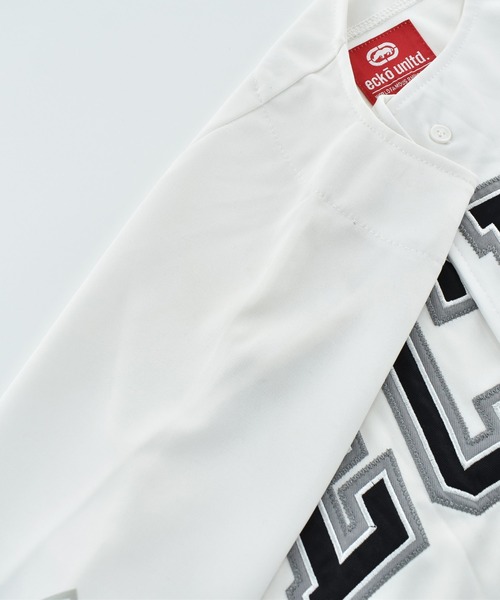 ecko unltd.(エコーアンリミテッド)の「【USED】ECKO UNLTD. ベースボール ゲームシャツ(シャツ/ブラウス・メンズ・ホワイト・LARGE)」の6枚目の写真