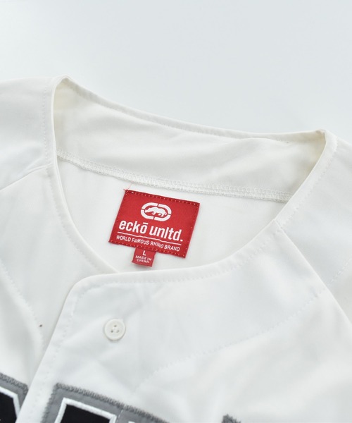 ecko unltd.(エコーアンリミテッド)の「【USED】ECKO UNLTD. ベースボール ゲームシャツ(シャツ/ブラウス・メンズ・ホワイト・LARGE)」の9枚目の写真