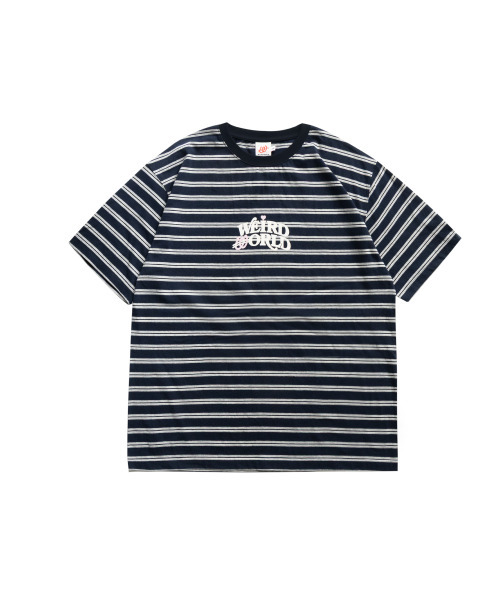 WEIRDWORLD（ウィアード ワールド）の「アクロゴストライプTシャツ（Tシャツ/カットソー・レディース・その他・X-LARGE/LARGE/MEDIUM）」の4枚目の写真