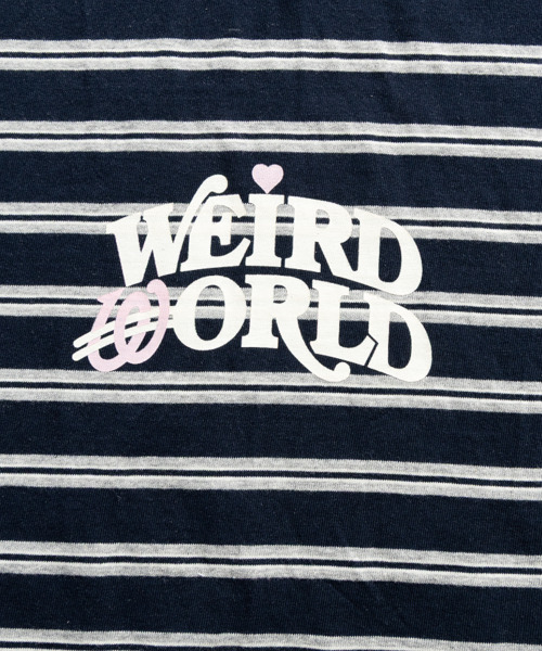 WEIRDWORLD（ウィアード ワールド）の「アクロゴストライプTシャツ（Tシャツ/カットソー・レディース・その他・X-LARGE/LARGE/MEDIUM）」の8枚目の写真