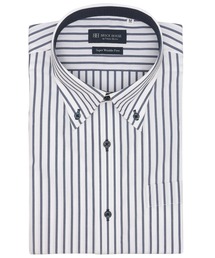 TOKYO SHIRTS | 【超形態安定】【吸水速乾】  形態安定ノンアイロン ボタンダウン 半袖ビジネスワイシャツ(ビジネスシャツ)