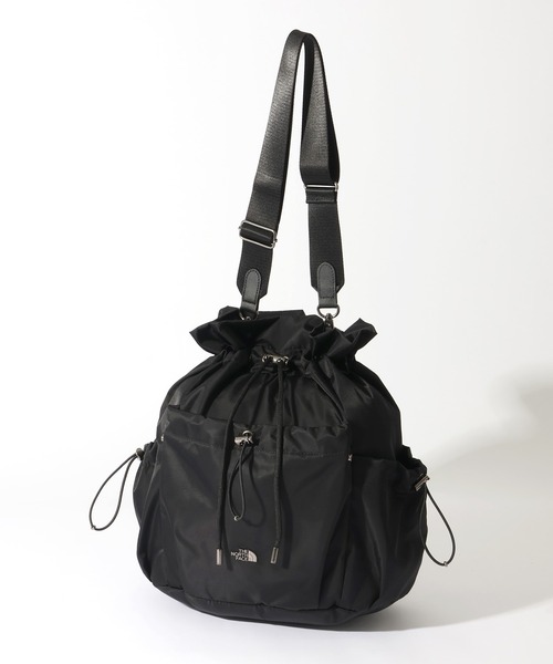 THE NORTH FACE(ザノースフェイス)の「【THE NORTH FACE/ザノースフェイス】BONNEY PACK M/ボニーパック 3WAY巾着型ショルダーバッグ(バックパック/リュック・メンズ・クリーム/ブラック/スモークピンク・FREE)」の4枚目の写真