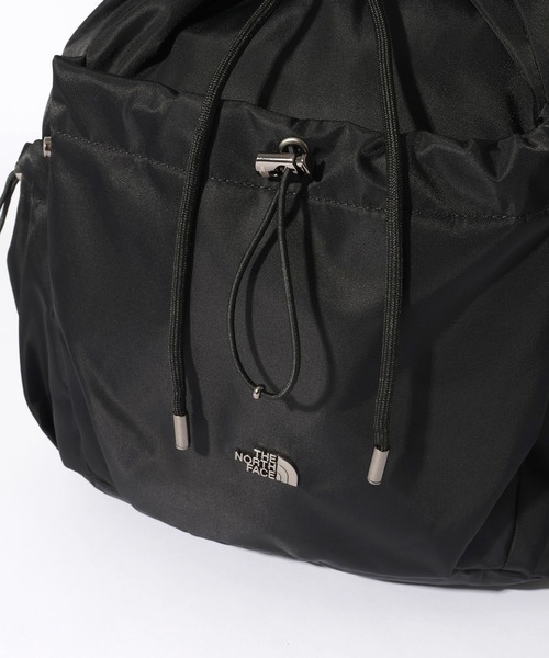 THE NORTH FACE(ザノースフェイス)の「【THE NORTH FACE/ザノースフェイス】BONNEY PACK M/ボニーパック 3WAY巾着型ショルダーバッグ(バックパック/リュック・メンズ・クリーム/ブラック/スモークピンク・FREE)」の6枚目の写真