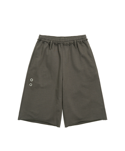 PEPLEE(ペプリー)の「Cut Off Bermuda Sweat Pants (Khaki Grey)(その他パンツ・レディース・その他・SMALL/MEDIUM/LARGE)」の5枚目の写真