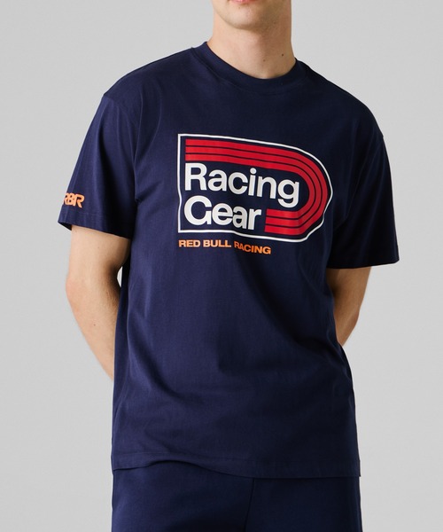 Red Bull Racing(レッドブルレーシング)の「CIRCUIT VIBES T-SHIRT(Tシャツ/カットソー・メンズ・ネイビー/杢グレー・LARGE/MEDIUM/SMALL/X-LARGE)」の3枚目の写真