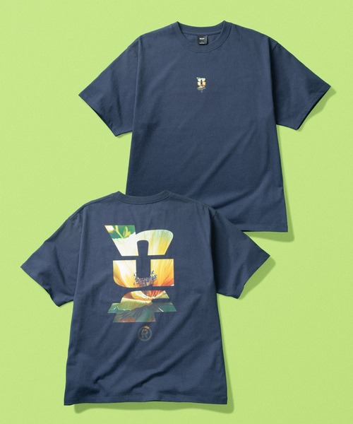 HUF(ハフ)の「【オンラインストア限定】KNOCKOUT FLOWER TEE(Tシャツ/カットソー・メンズ・ホワイト/ブラック/ネイビー・M/L/S/XL)」の3枚目の写真